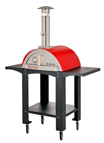 WPPO Wood Fired Pizza Oven, Karma 25 – Colored Oven With Stand