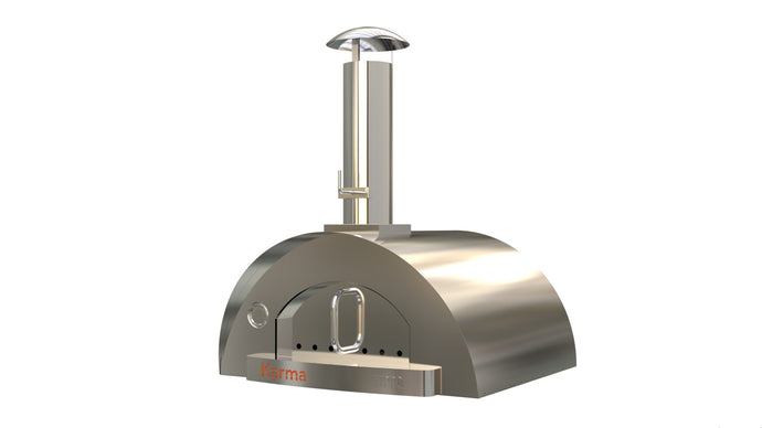 WPPO Lil Luigi Stainless Steel Portable Wood Fired Pizza Oven (with Ac – On  the Patio